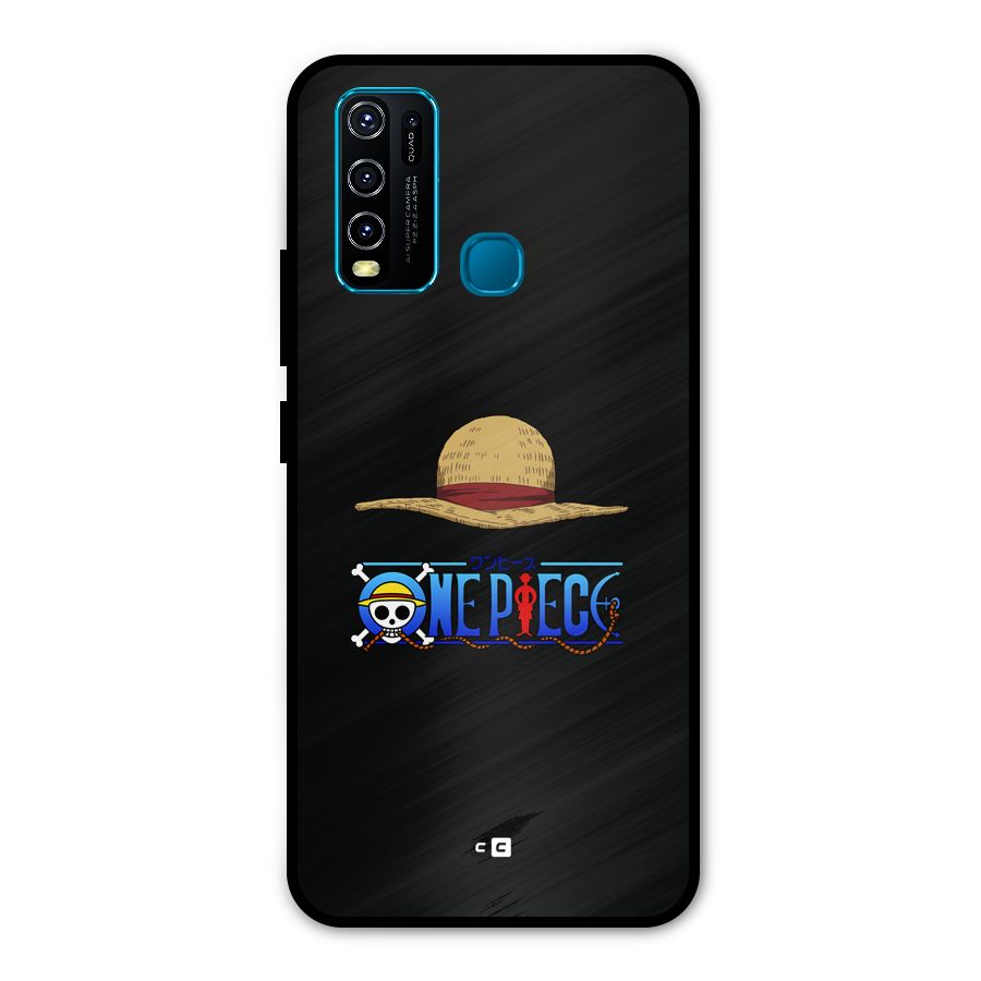 Straw Hat Metal Back Case for Vivo Y30