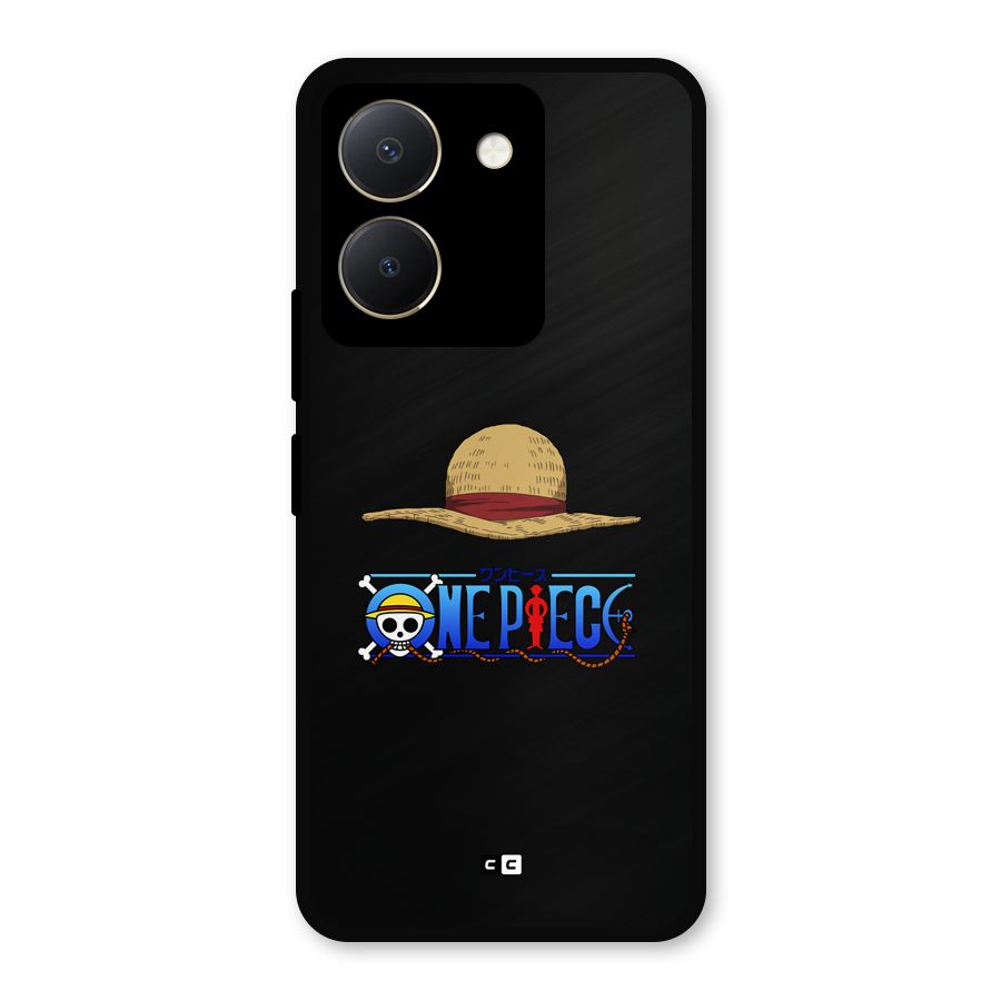 Straw Hat Metal Back Case for Vivo Y36