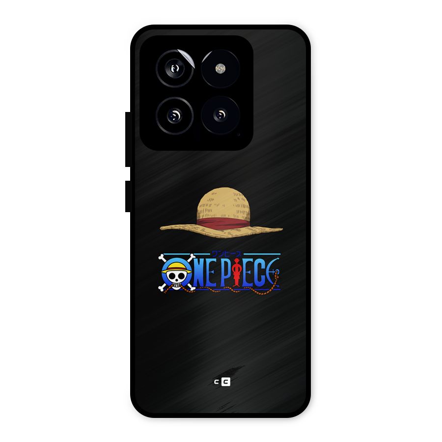 Straw Hat Metal Back Case for Xiaomi 14