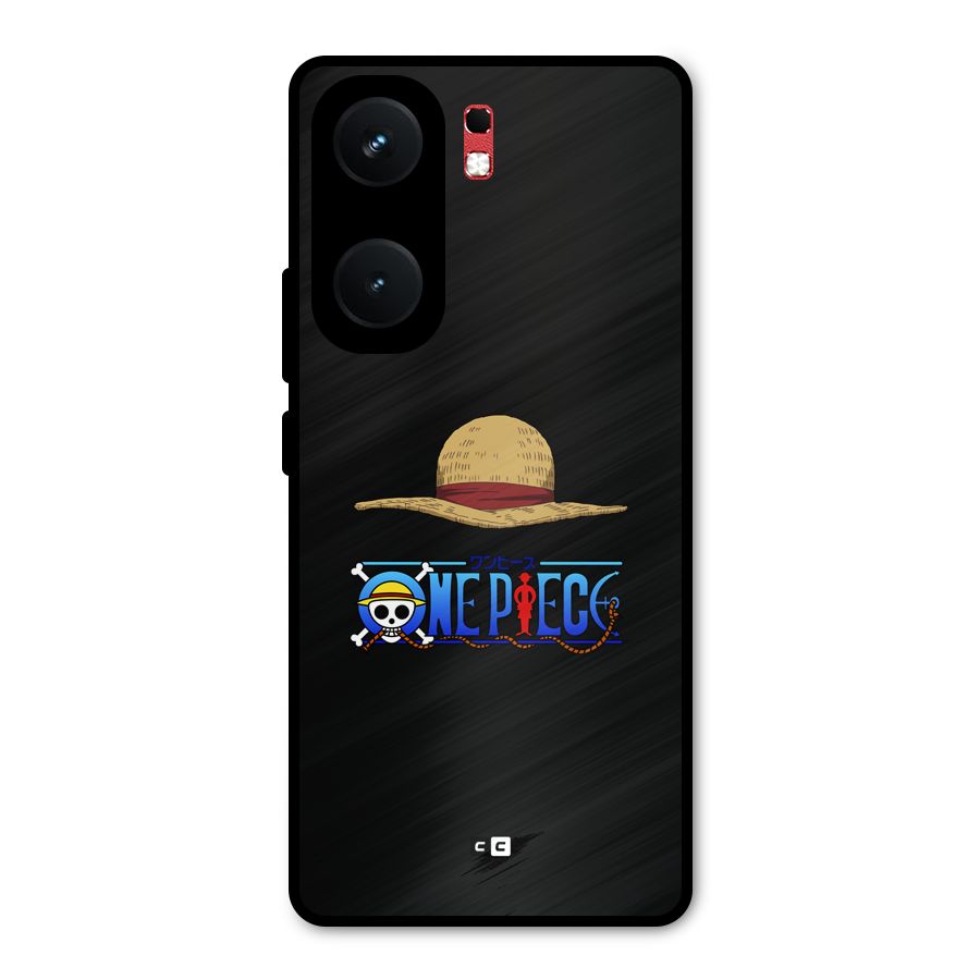 Straw Hat Metal Back Case for iQOO Neo 9 Pro