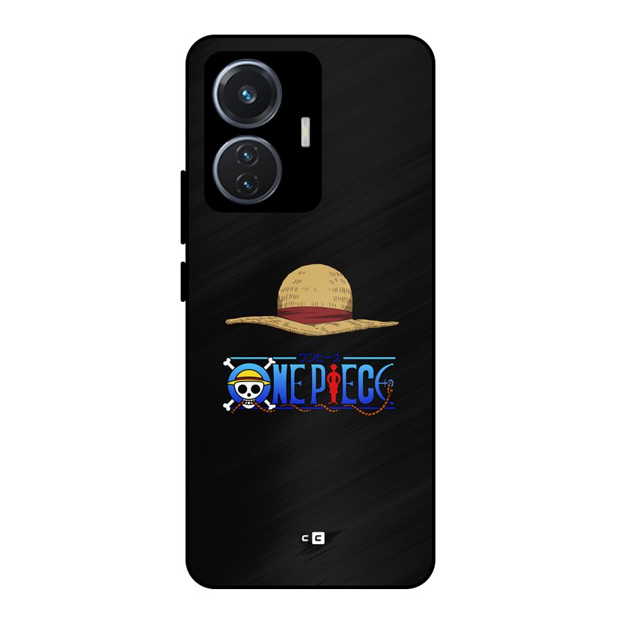 Straw Hat Metal Back Case for iQOO Z6 44W
