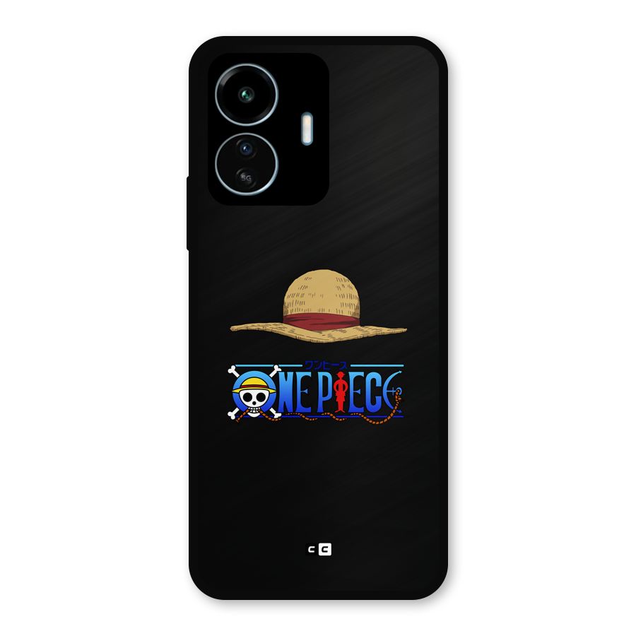 Straw Hat Metal Back Case for vivo iQOO Z6 Lite 5G