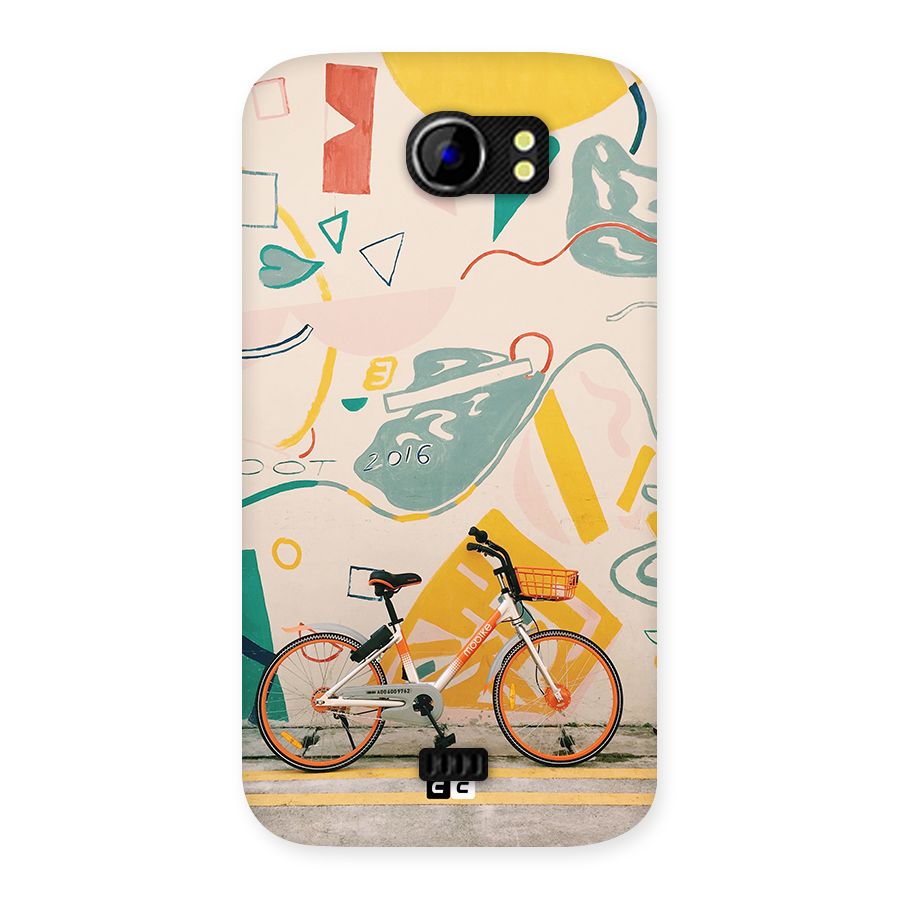 Street Art Bicycle Back Case for Canvas 2 A110