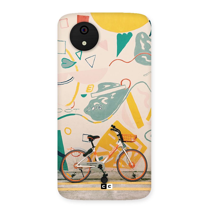 Street Art Bicycle Back Case for Canvas A1  AQ4501