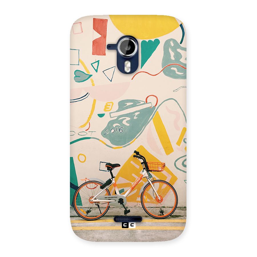 Street Art Bicycle Back Case for Canvas Magnus A117