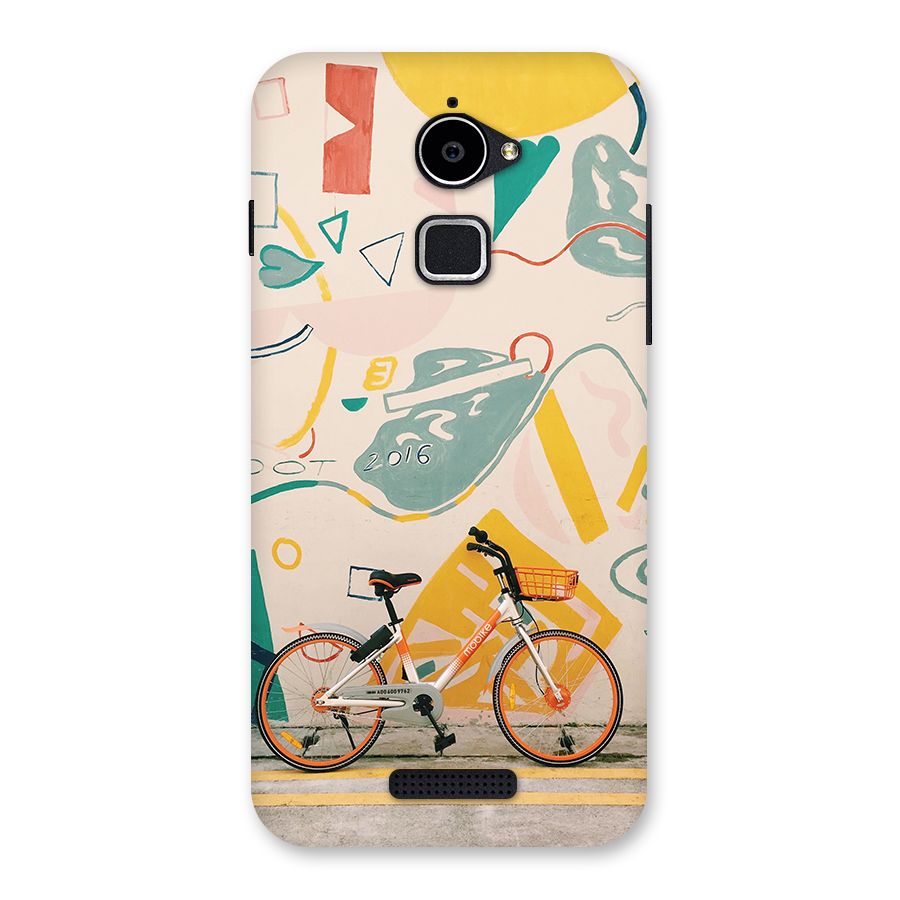 Street Art Bicycle Back Case for Coolpad Note 3 Lite
