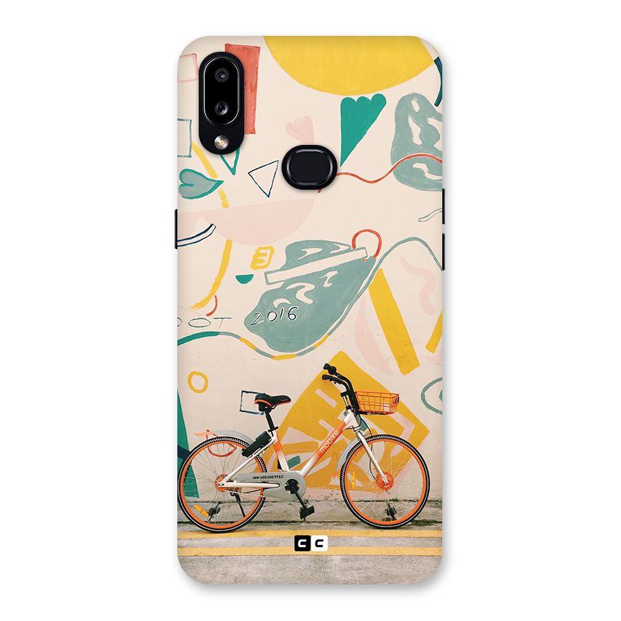 Street Art Bicycle Back Case for Galaxy A10s