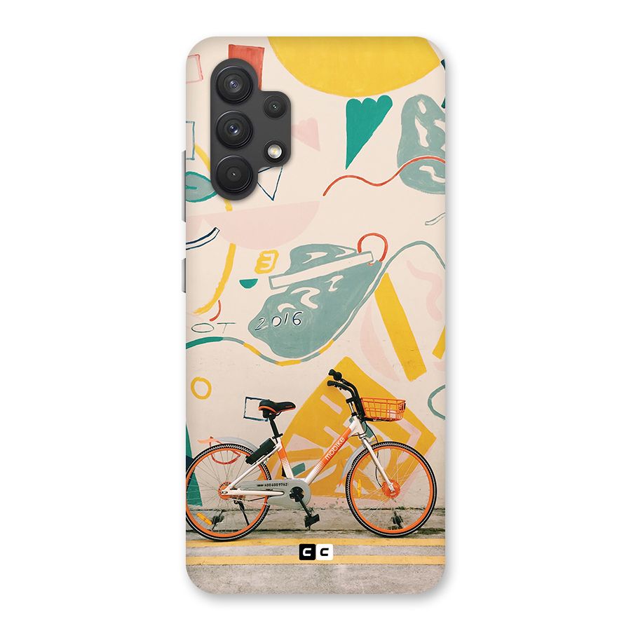 Street Art Bicycle Back Case for Galaxy A32