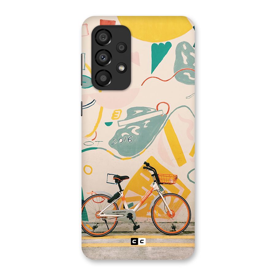 Street Art Bicycle Back Case for Galaxy A33 5G