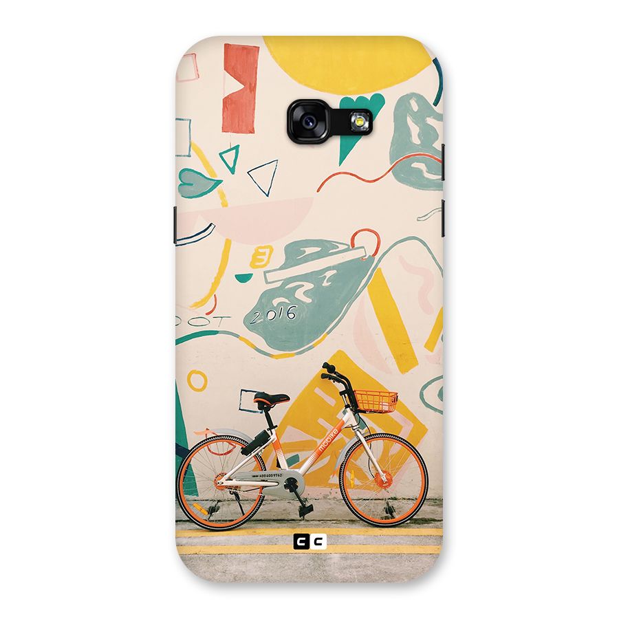 Street Art Bicycle Back Case for Galaxy A5 2017