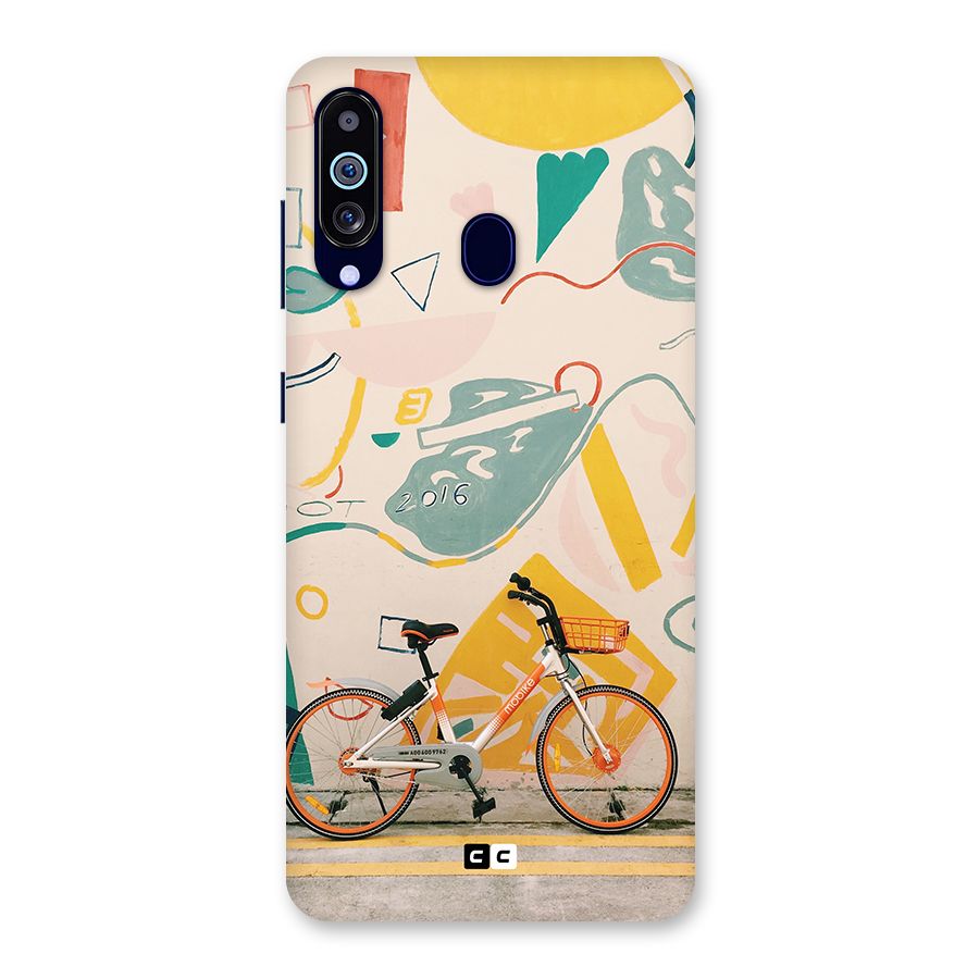Street Art Bicycle Back Case for Galaxy A60