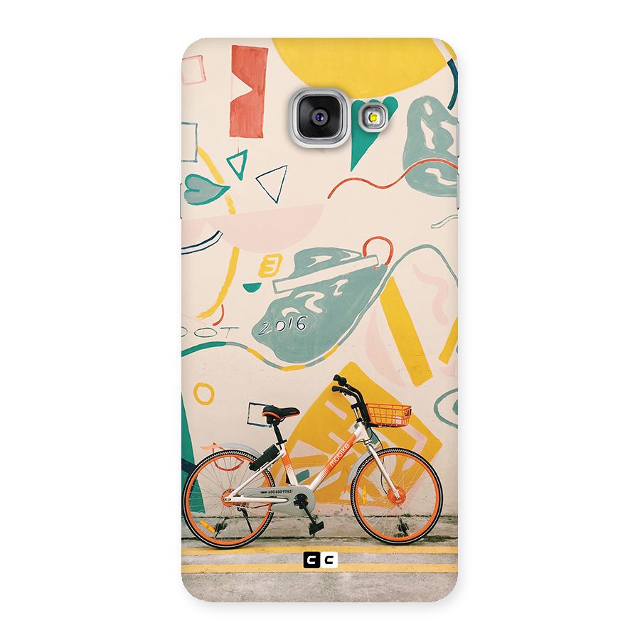 Street Art Bicycle Back Case for Galaxy A7 (2016)