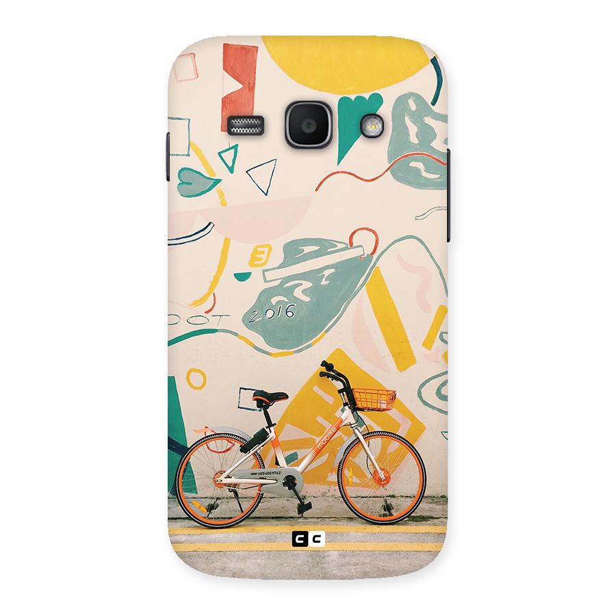 Street Art Bicycle Back Case for Galaxy Ace3