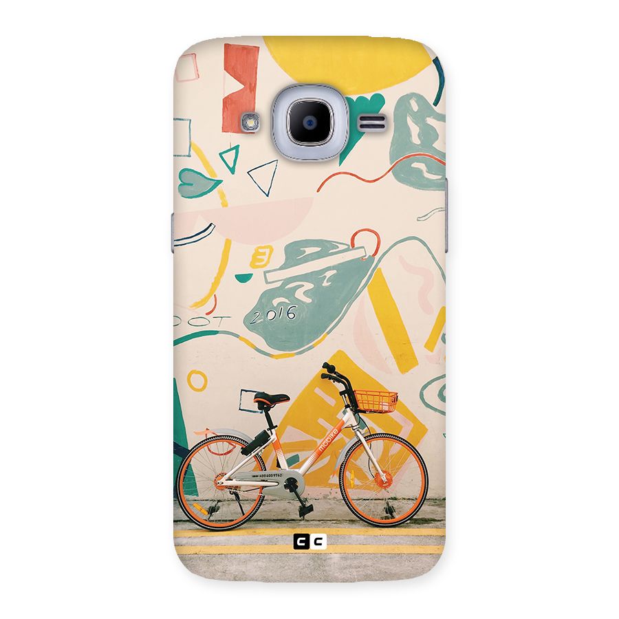 Street Art Bicycle Back Case for Galaxy J2 2016