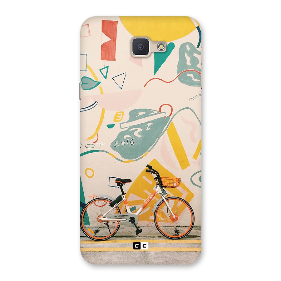Street Art Bicycle Back Case for Galaxy J5 Prime
