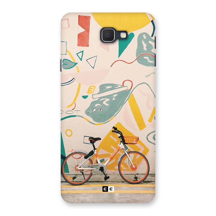Street Art Bicycle Back Case for Galaxy J7 Prime