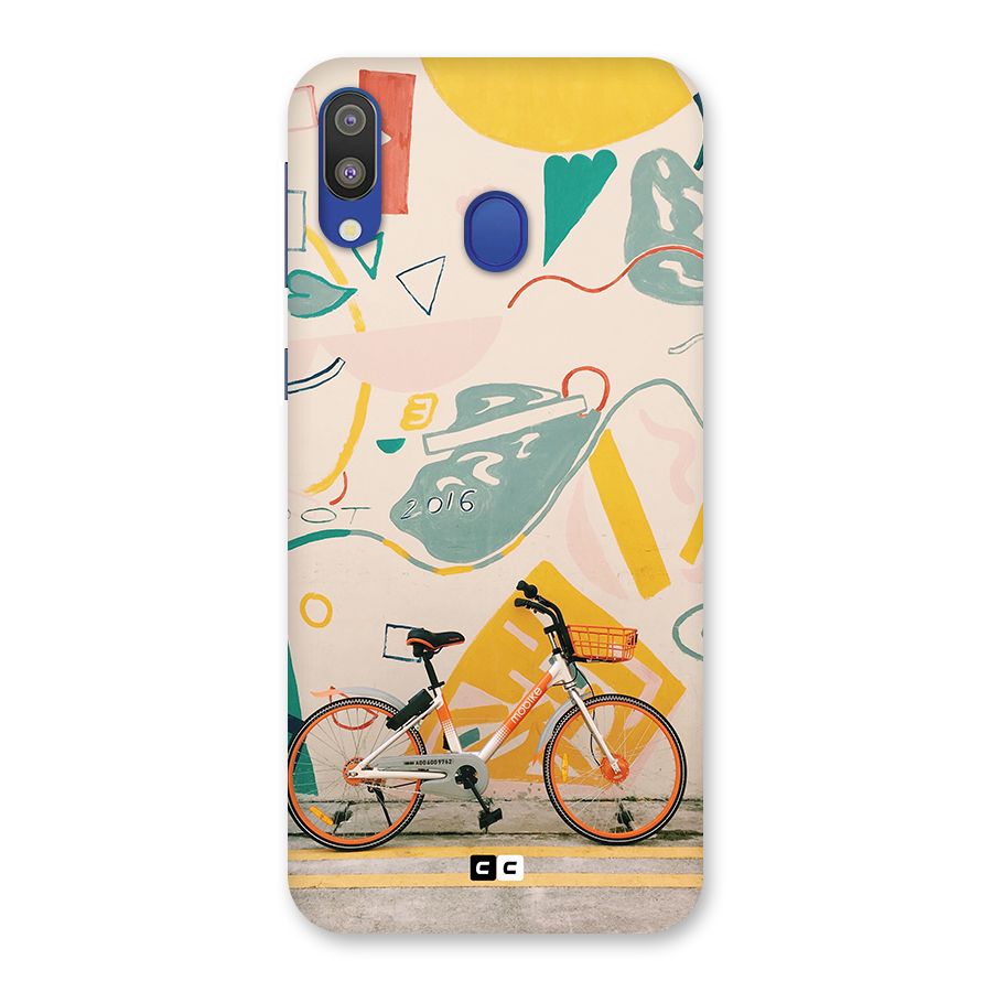 Street Art Bicycle Back Case for Galaxy M20
