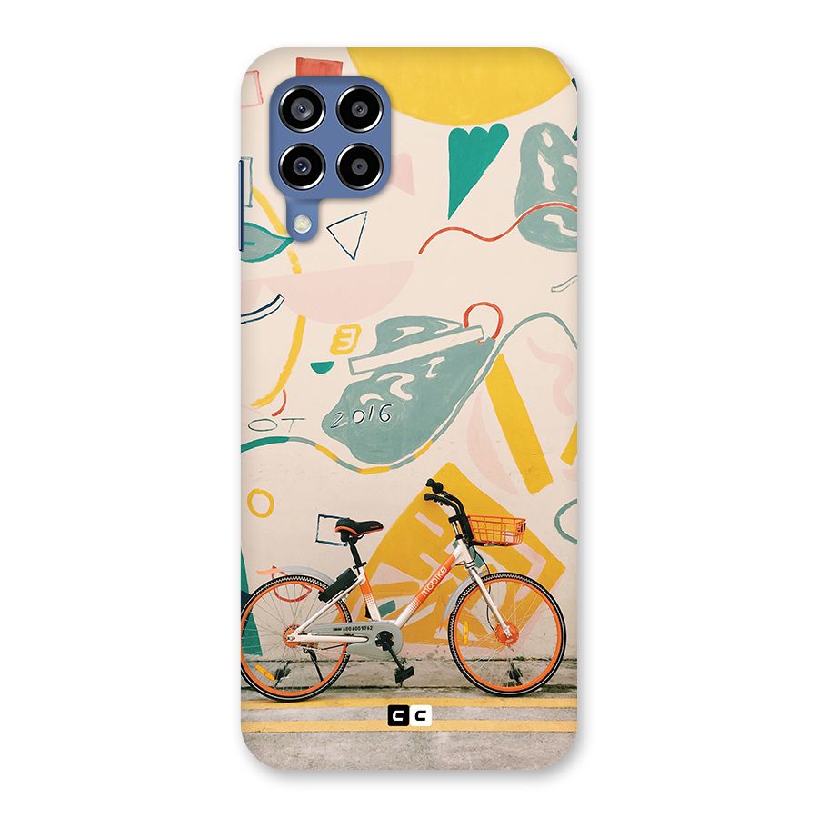 Street Art Bicycle Back Case for Galaxy M53 5G