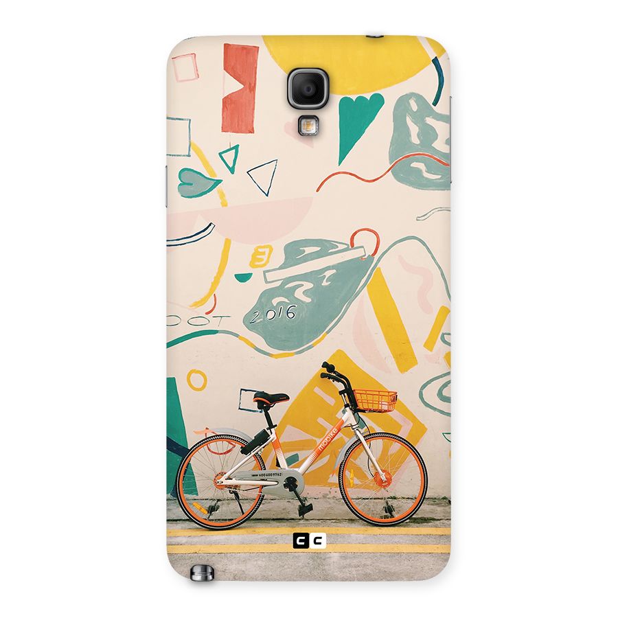 Street Art Bicycle Back Case for Galaxy Note 3 Neo
