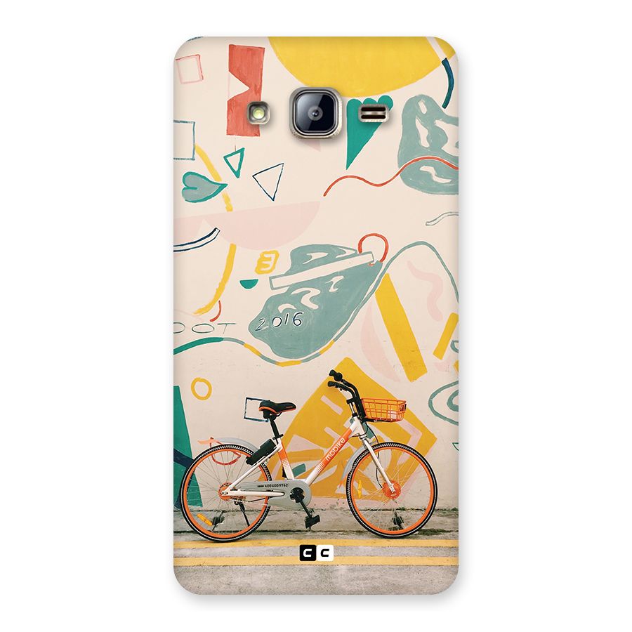 Street Art Bicycle Back Case for Galaxy On5
