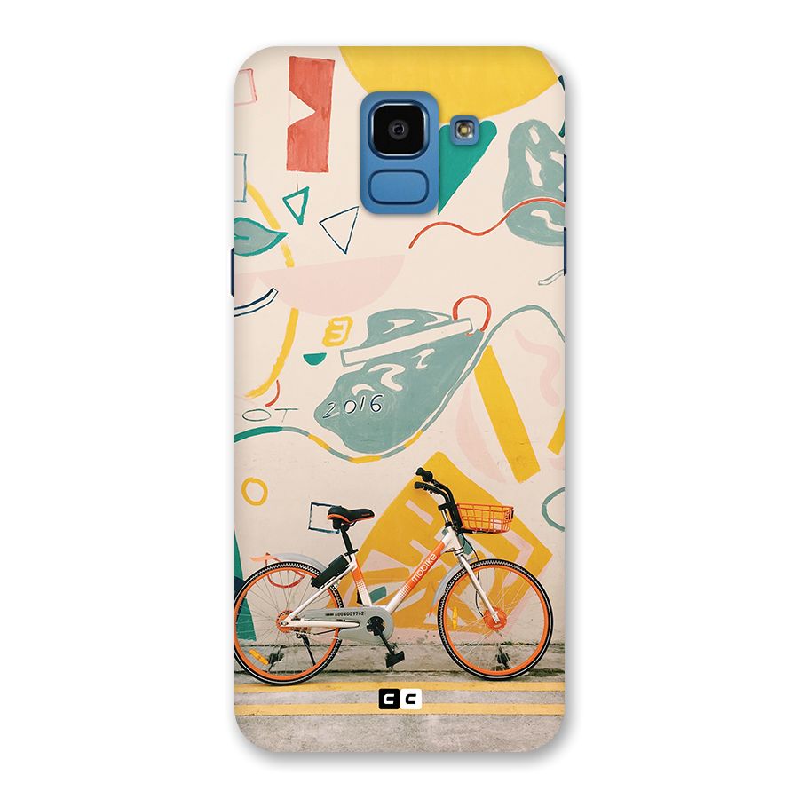 Street Art Bicycle Back Case for Galaxy On6
