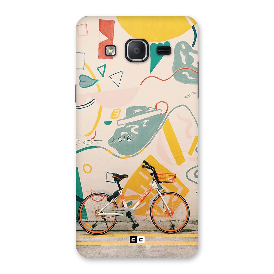 Street Art Bicycle Back Case for Galaxy On7 2015