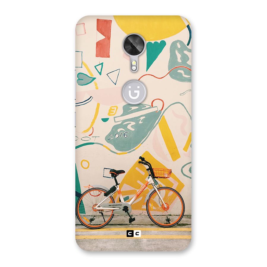 Street Art Bicycle Back Case for Gionee A1