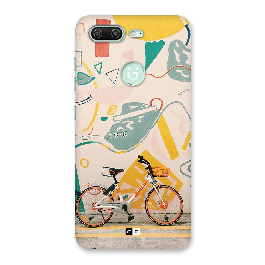 Street Art Bicycle Back Case for Gionee S10