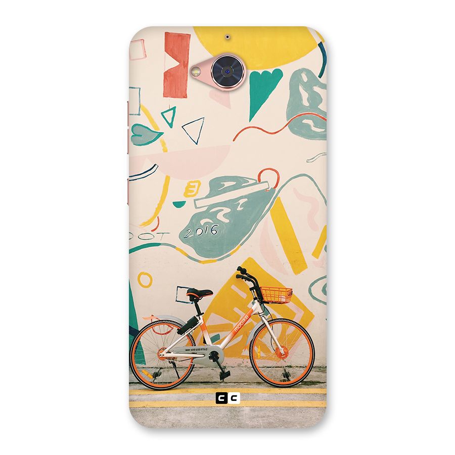 Street Art Bicycle Back Case for Gionee S6 Pro