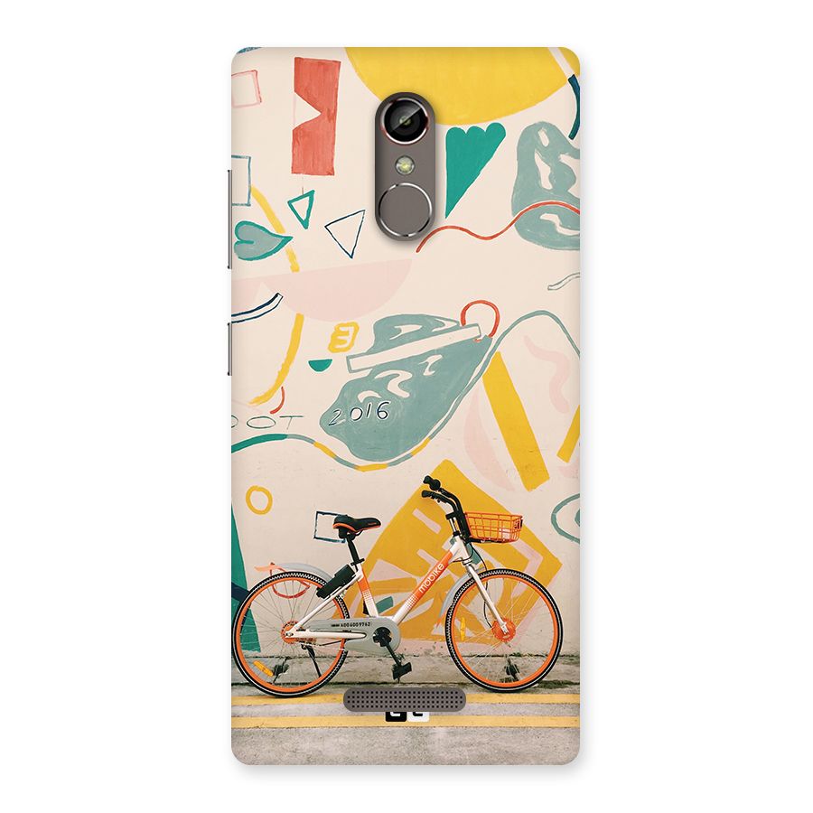 Street Art Bicycle Back Case for Gionee S6s