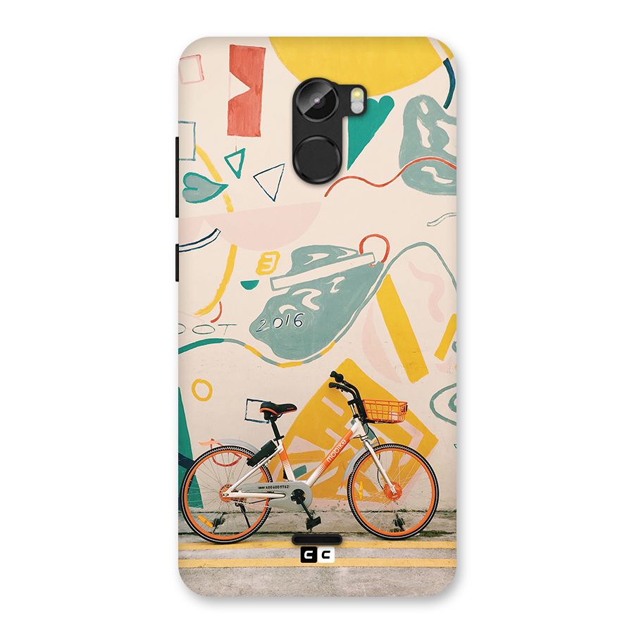 Street Art Bicycle Back Case for Gionee X1
