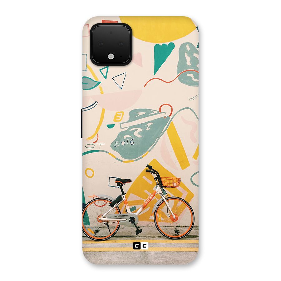 Street Art Bicycle Back Case for Google Pixel 4 XL