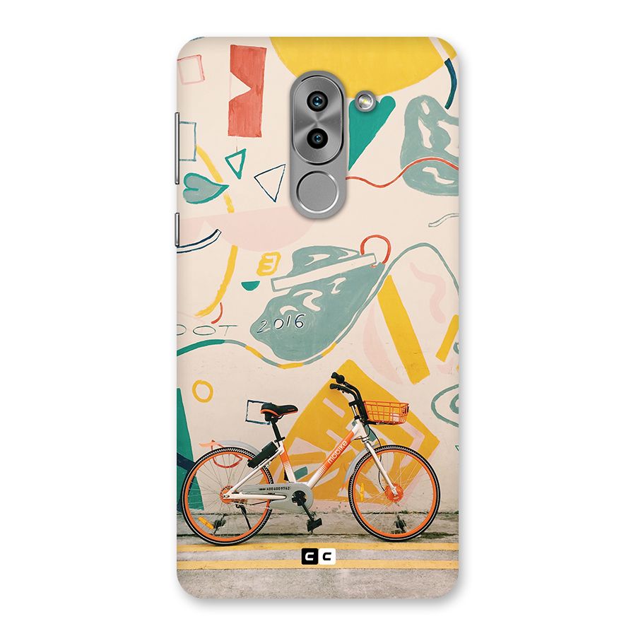 Street Art Bicycle Back Case for Honor 6X