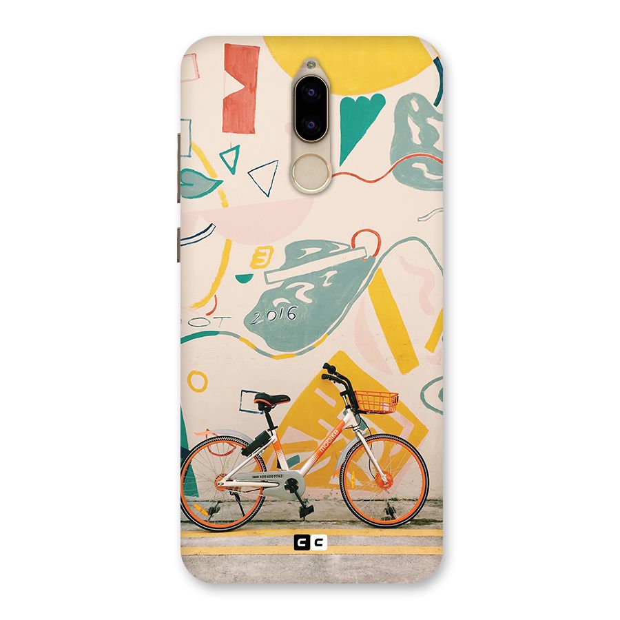 Street Art Bicycle Back Case for Honor 9i