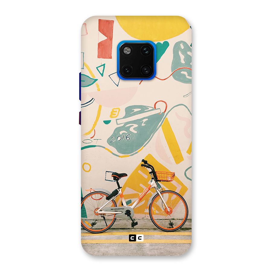 Street Art Bicycle Back Case for Huawei Mate 20 Pro