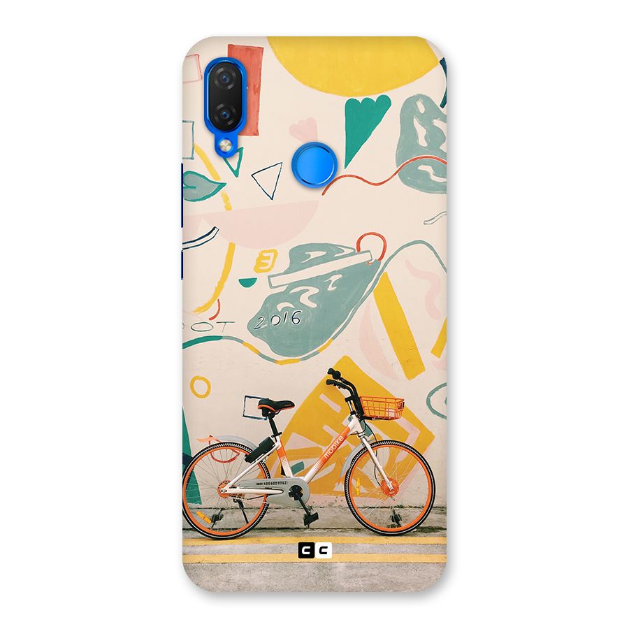 Street Art Bicycle Back Case for Huawei P Smart+