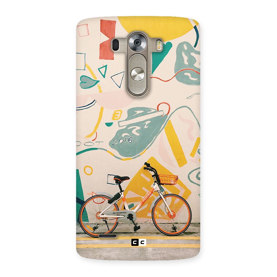 Street Art Bicycle Back Case for LG G3