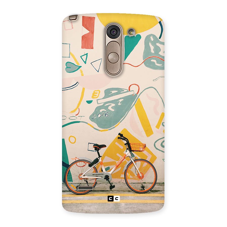 Street Art Bicycle Back Case for LG G3 Stylus