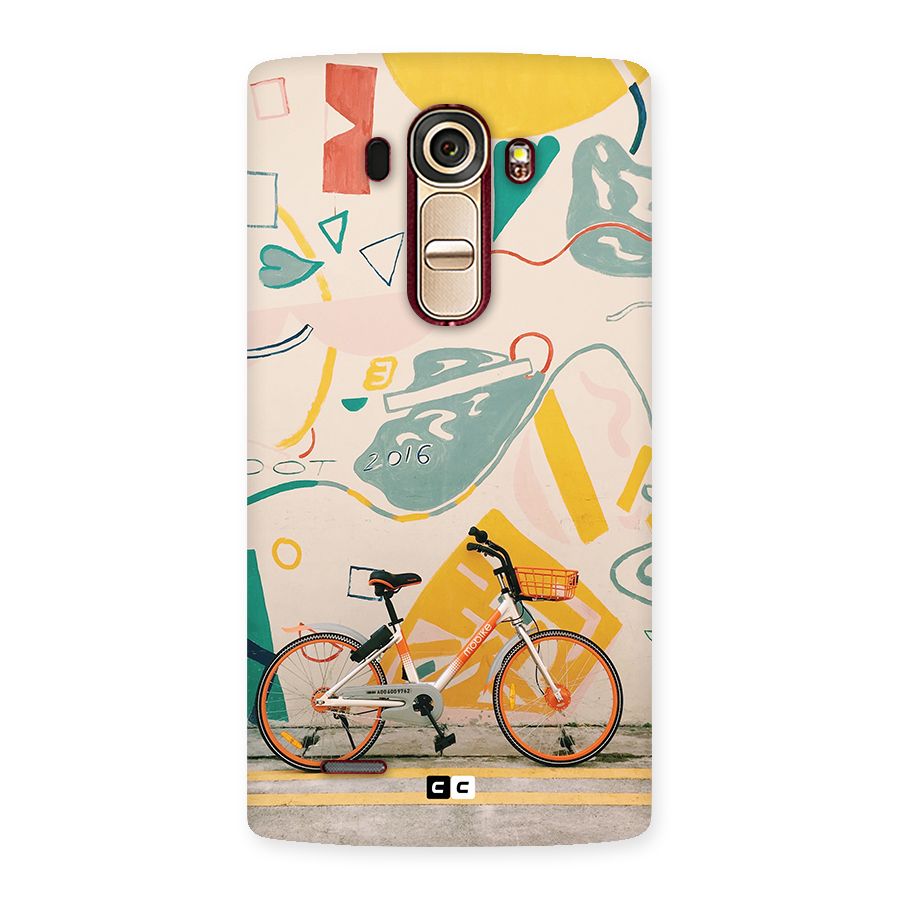 Street Art Bicycle Back Case for LG G4