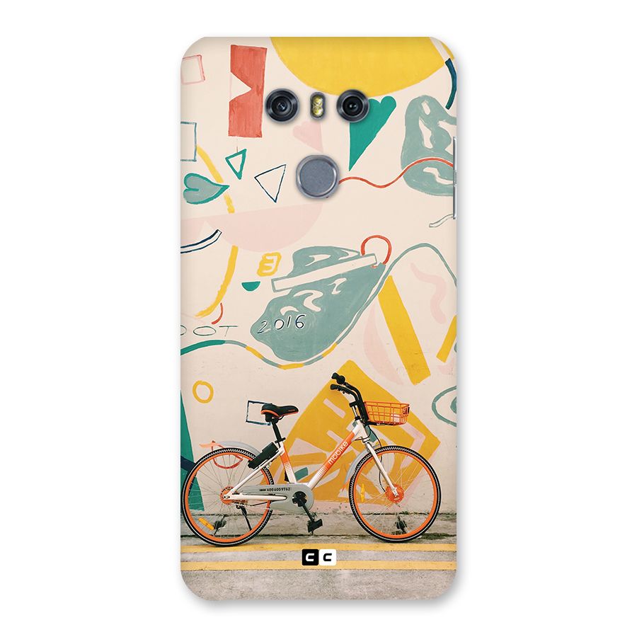 Street Art Bicycle Back Case for LG G6