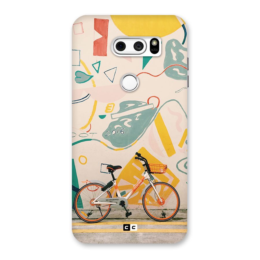 Street Art Bicycle Back Case for LG V30