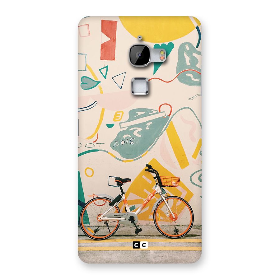 Street Art Bicycle Back Case for LeTV Le Max