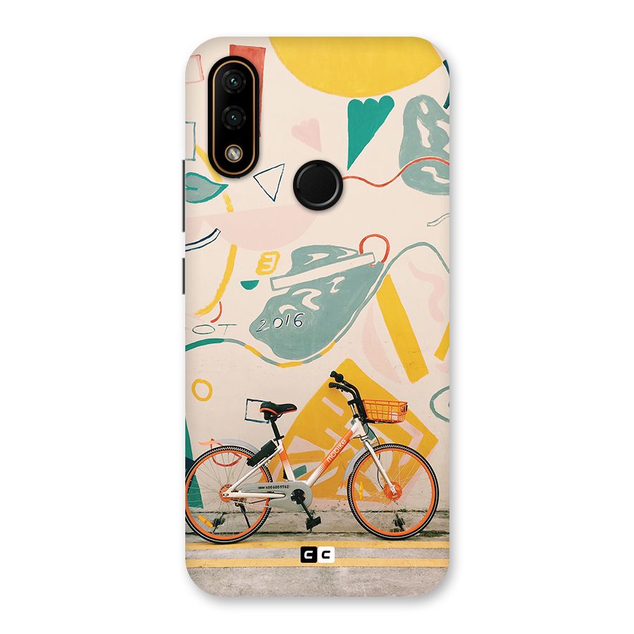Street Art Bicycle Back Case for Lenovo A6 Note