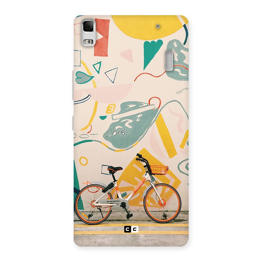 Street Art Bicycle Back Case for Lenovo K3 Note