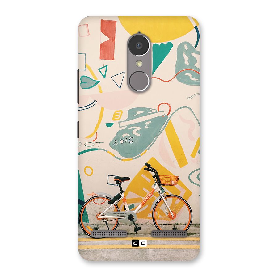 Street Art Bicycle Back Case for Lenovo K6 Power