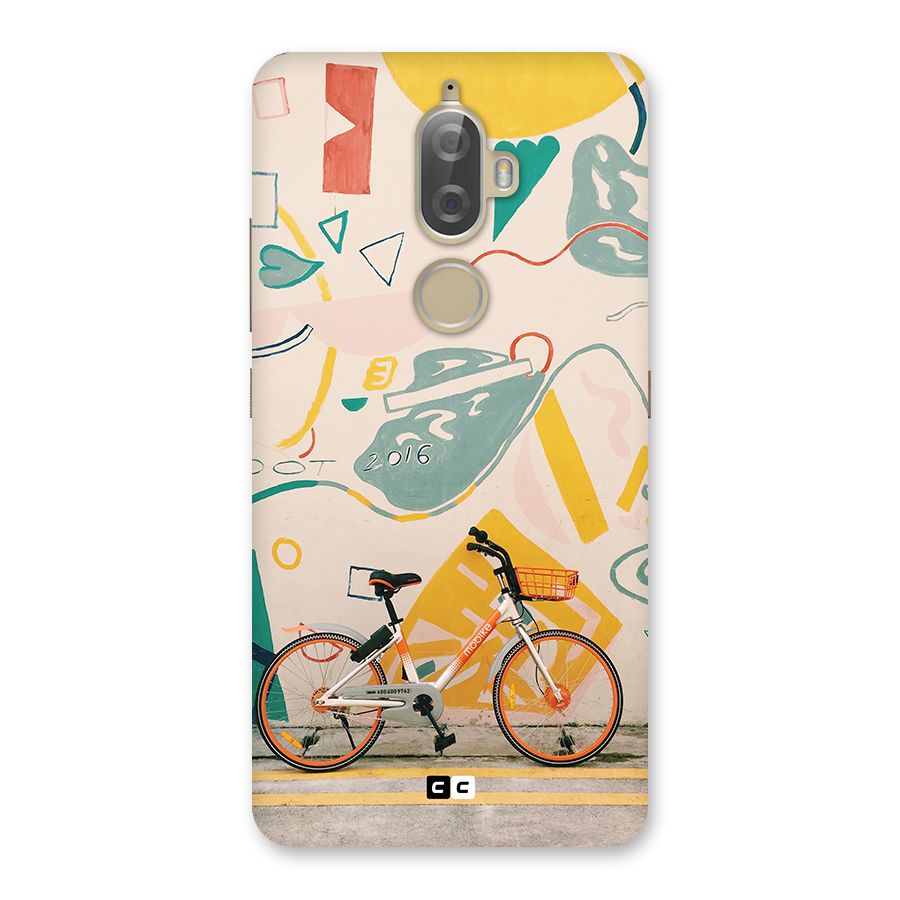 Street Art Bicycle Back Case for Lenovo K8 Plus