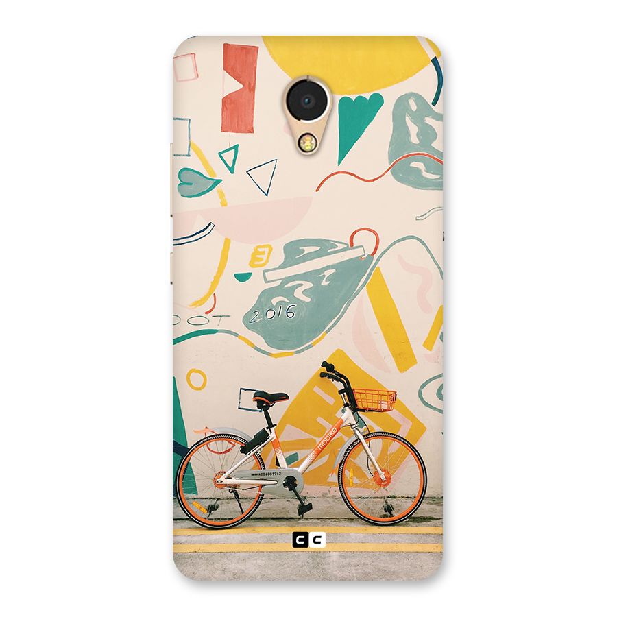 Street Art Bicycle Back Case for Lenovo P2