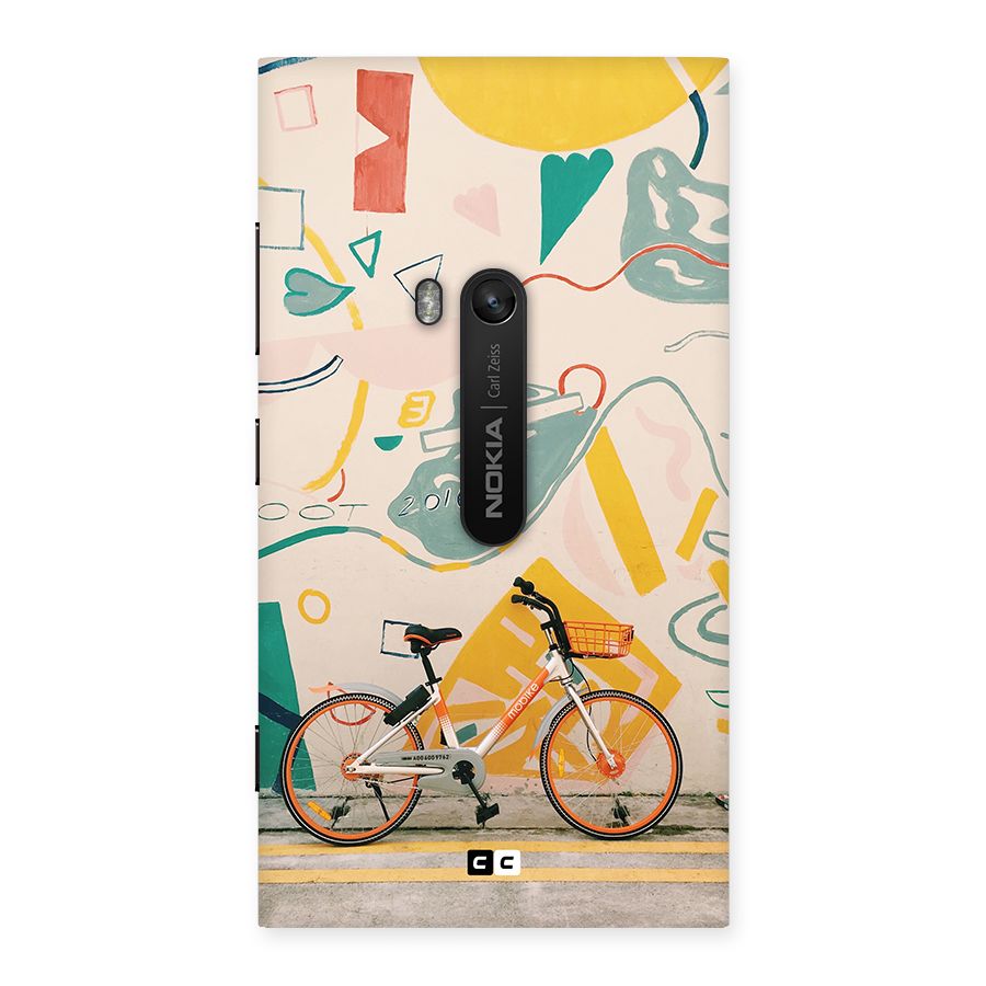 Street Art Bicycle Back Case for Lumia 920