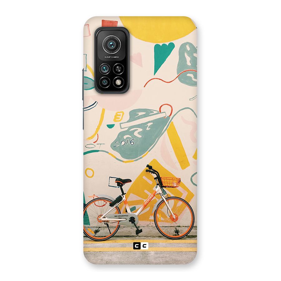 Street Art Bicycle Back Case for Mi 10T 5G