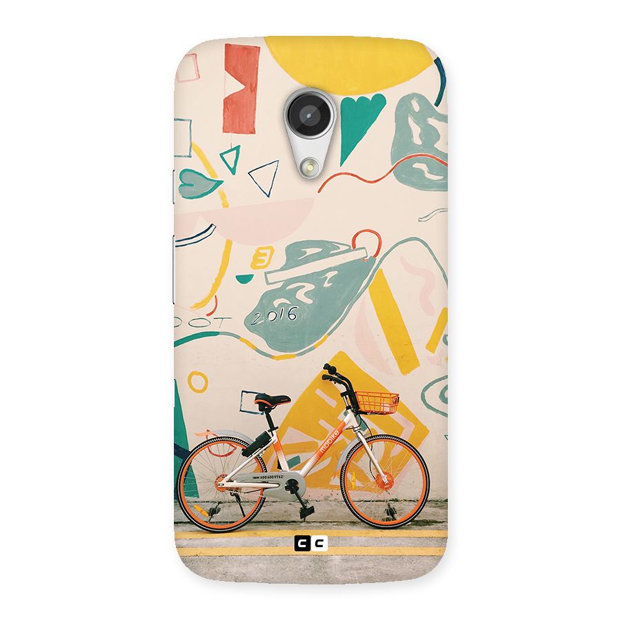 Street Art Bicycle Back Case for Moto G 2nd Gen
